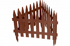 Забор декор "Рейка" терракот 28х300 см/Palisad 65007