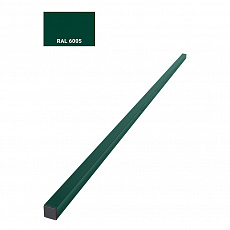 Столб зеленый 40*40/1.5мм, h - 3.0м, порош. покрытие