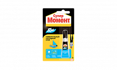 СУПЕР МОМЕНТ клей-гель туба на блистер-карте 3г (120шт)