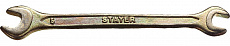 Ключ Рожковый гаечный 6 x 7 мм, STAYER