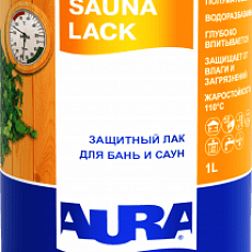 AURA лак для бань и саун Sauna Lack 2,5л