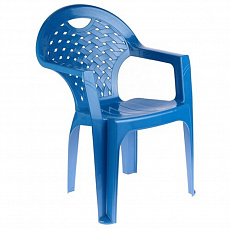 Кресло синее/пластик М2611