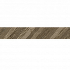 Плитка для пола 150х900 WOOD CHEVRON right коричневый (8 шт  1,08 м2/уп) Голден Тайл